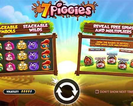 Hướng dẫn cách chơi 7 Piggies slot tại nhà cái Dafabet